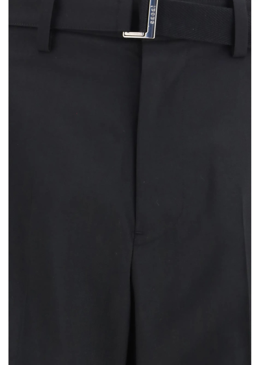 Pantaloni Wool tailored Pants with belt - Img 3