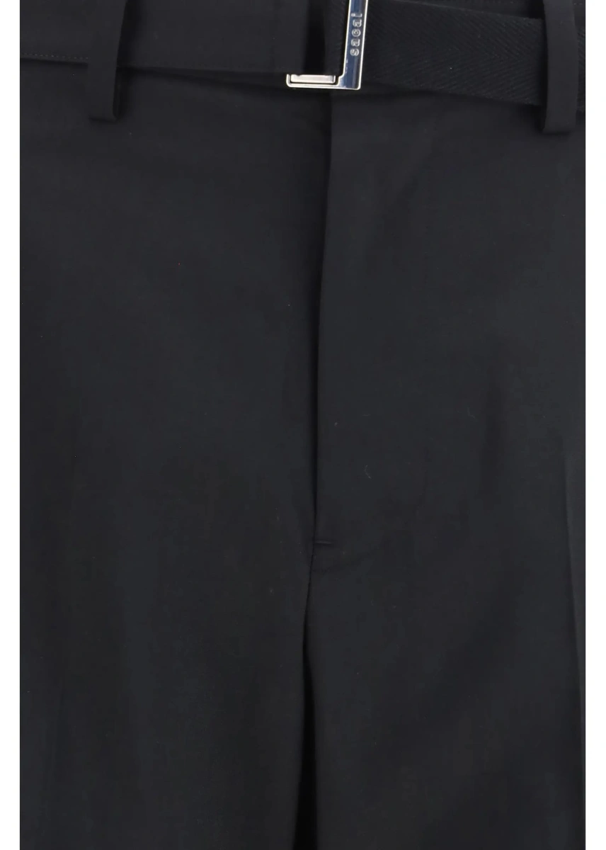 Pantaloni Wool tailored Pants with belt - Img 3