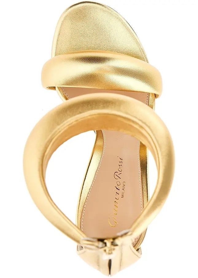 Pantofi 'Bijoux' nappa leather sandals - Img 4
