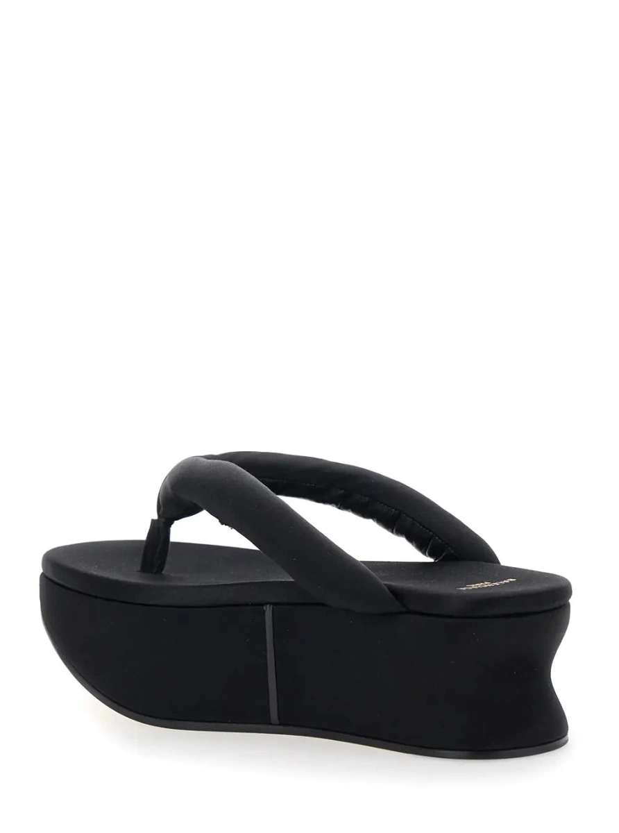 Pantofi cu platforma Balenciaga negri din vascoza - Img 3