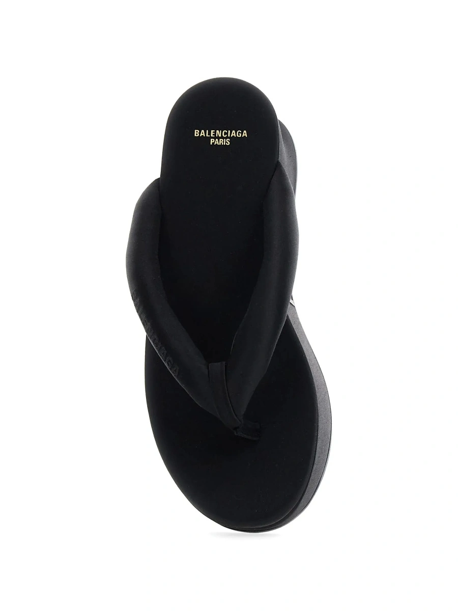 Pantofi cu platforma Balenciaga negri din vascoza - Img 7