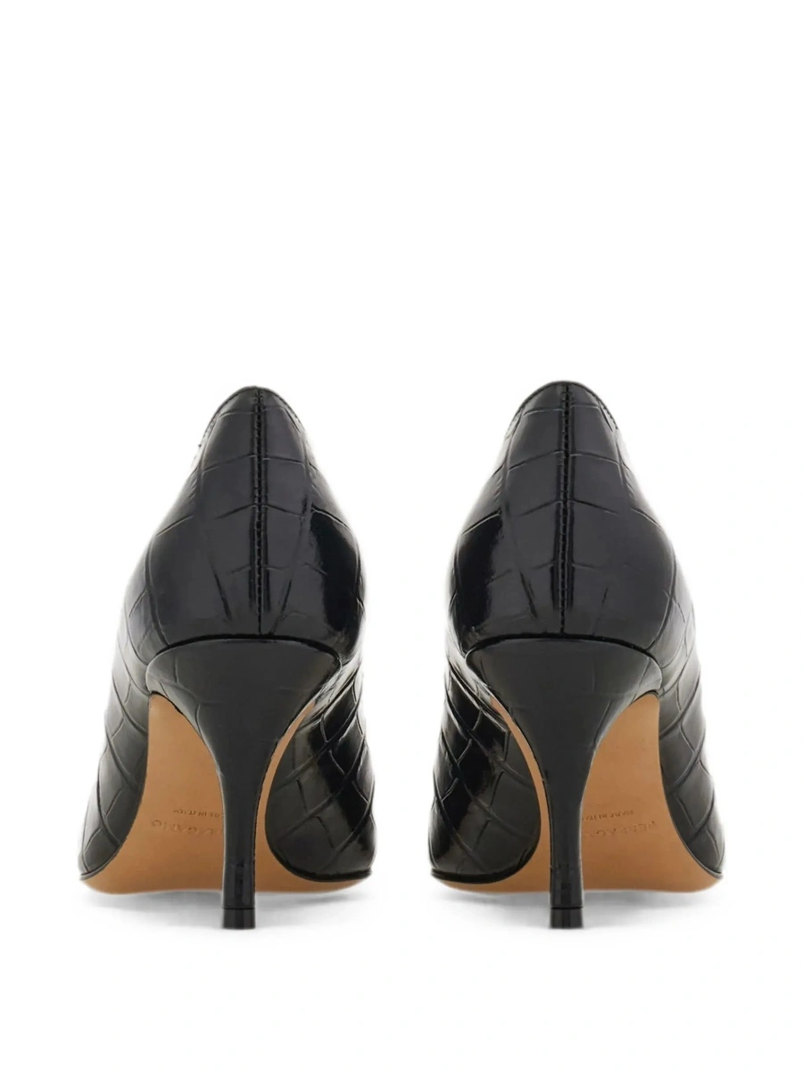 Pantofi cu toc Ferragamo negri - Img 7