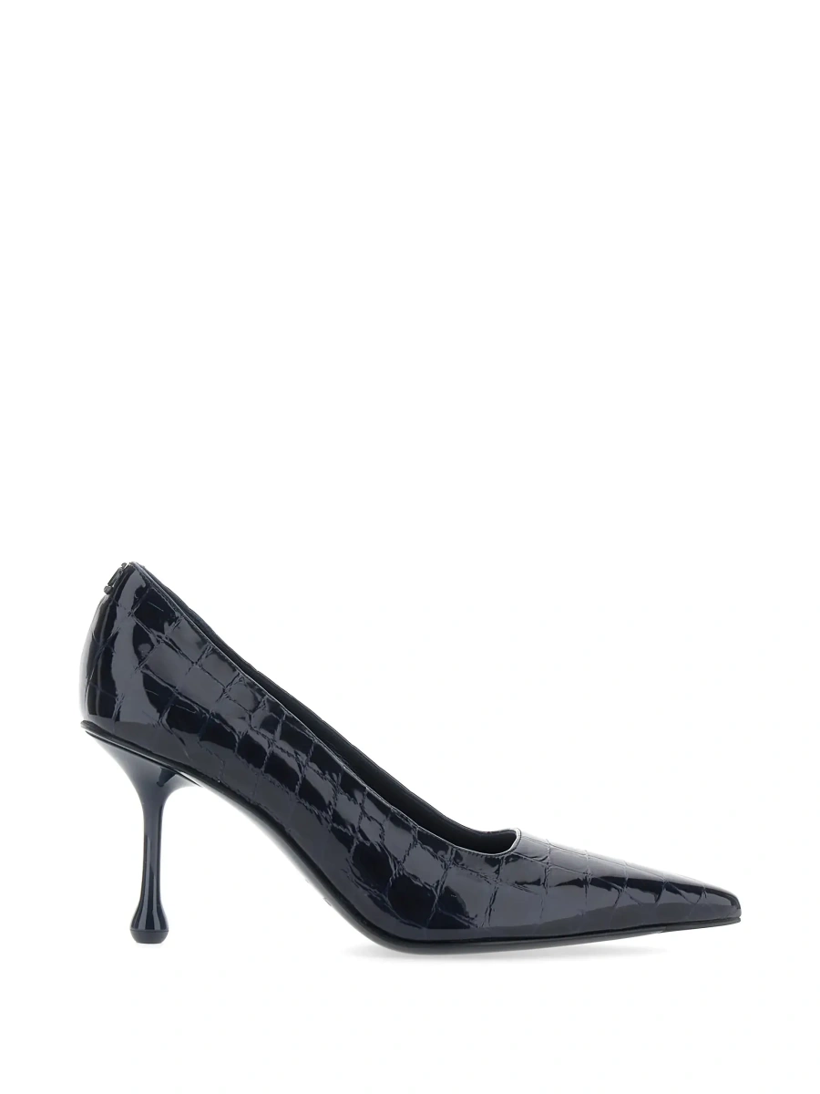 Pantofi cu toc Jimmy Choo albastri din piele - Img 8