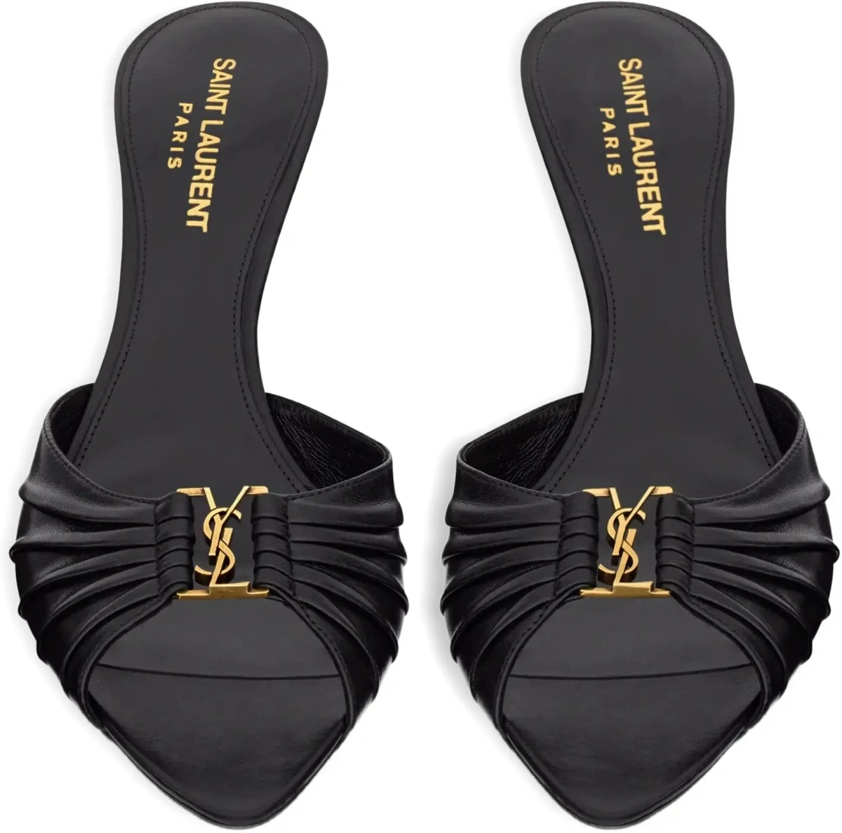 Pantofi cu toc Saint Laurent negri - Img 6