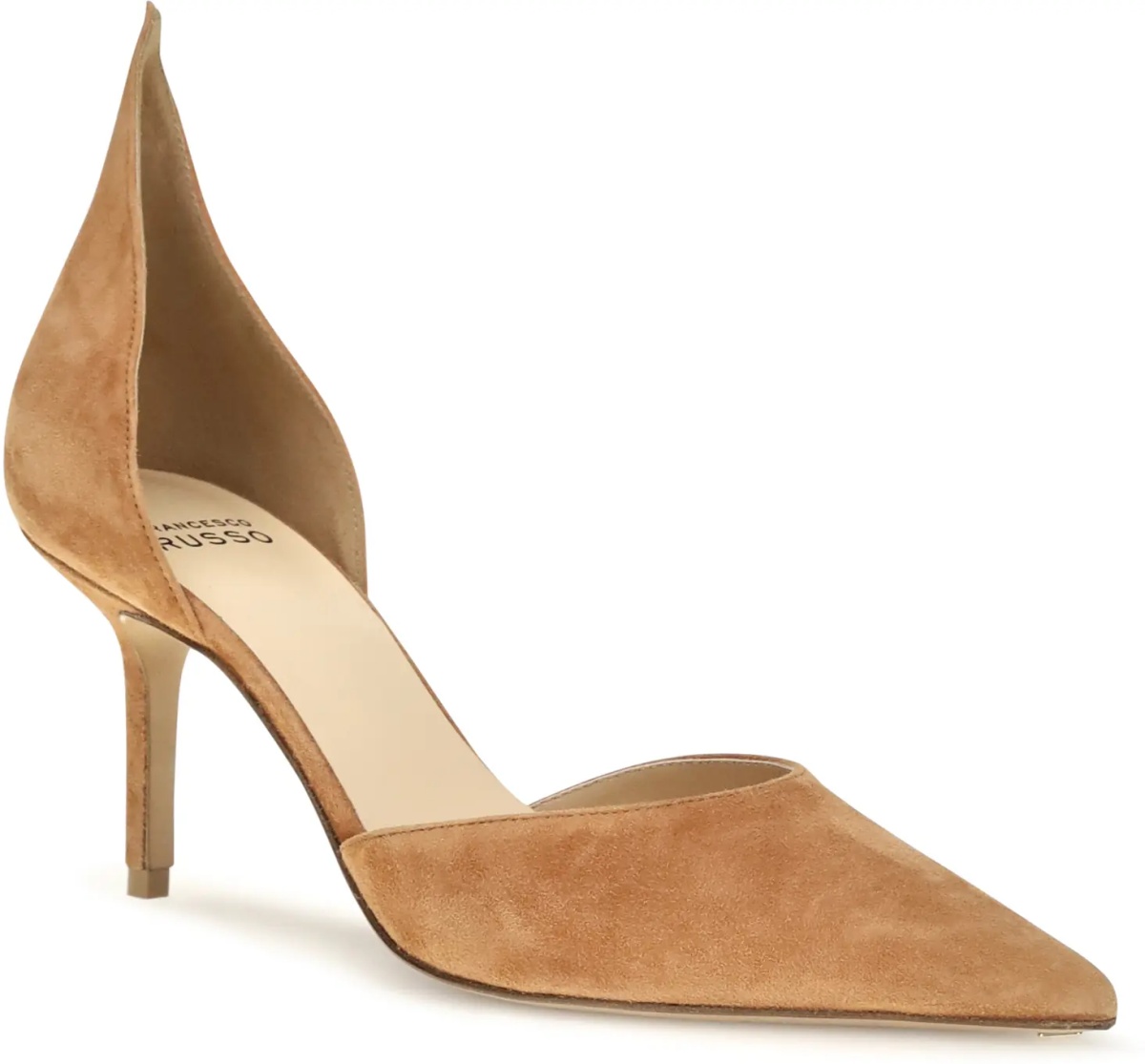 Pantofi D'Orsay Flame suede Pumps - Img 2