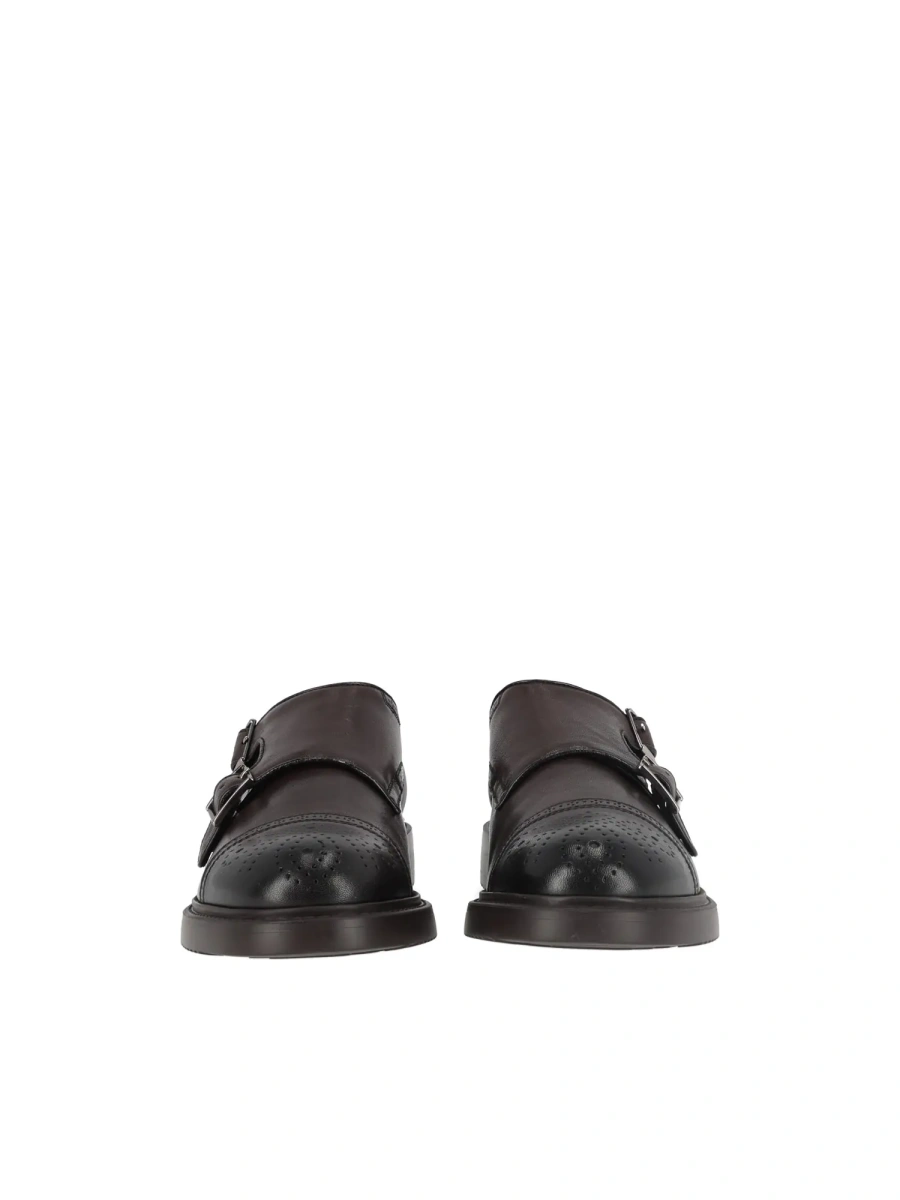 Pantofi DOUBLE BUCKLE (GM) LEVANTO T.MORO+F.DO T.MORO - Img 3