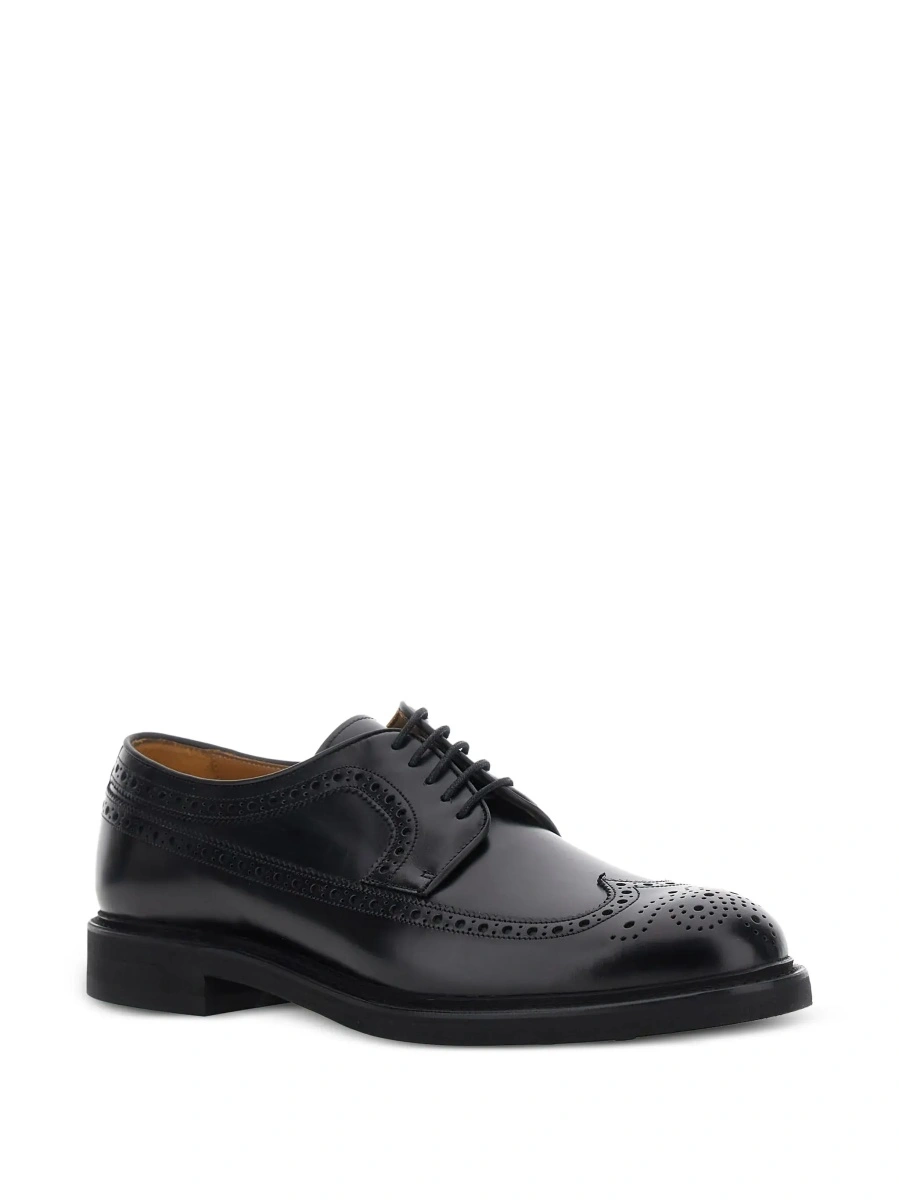 Pantofi eleganti BERWICK negri din piele - Img 5