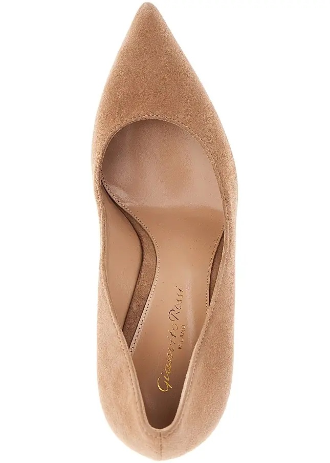 Pantofi 'Gianvito' suede leather pumps - Img 4