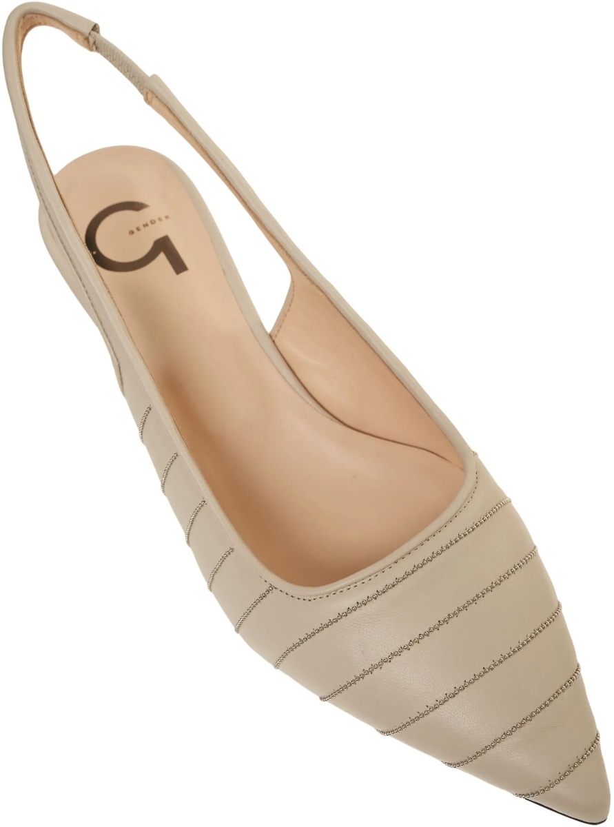 Pantofi Leather slingbacks - Img 4