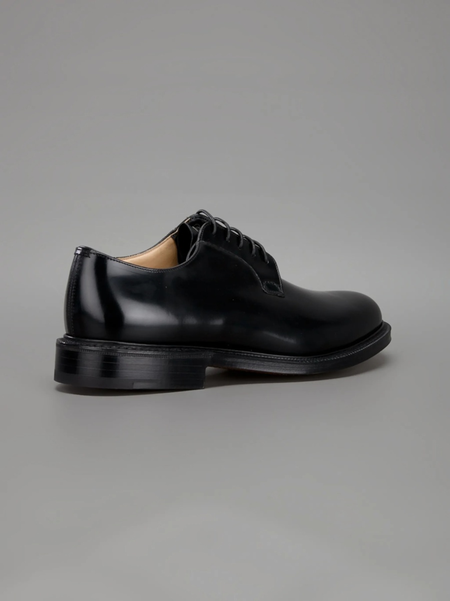 Pantofi Oxford Church's negri din piele - Img 4