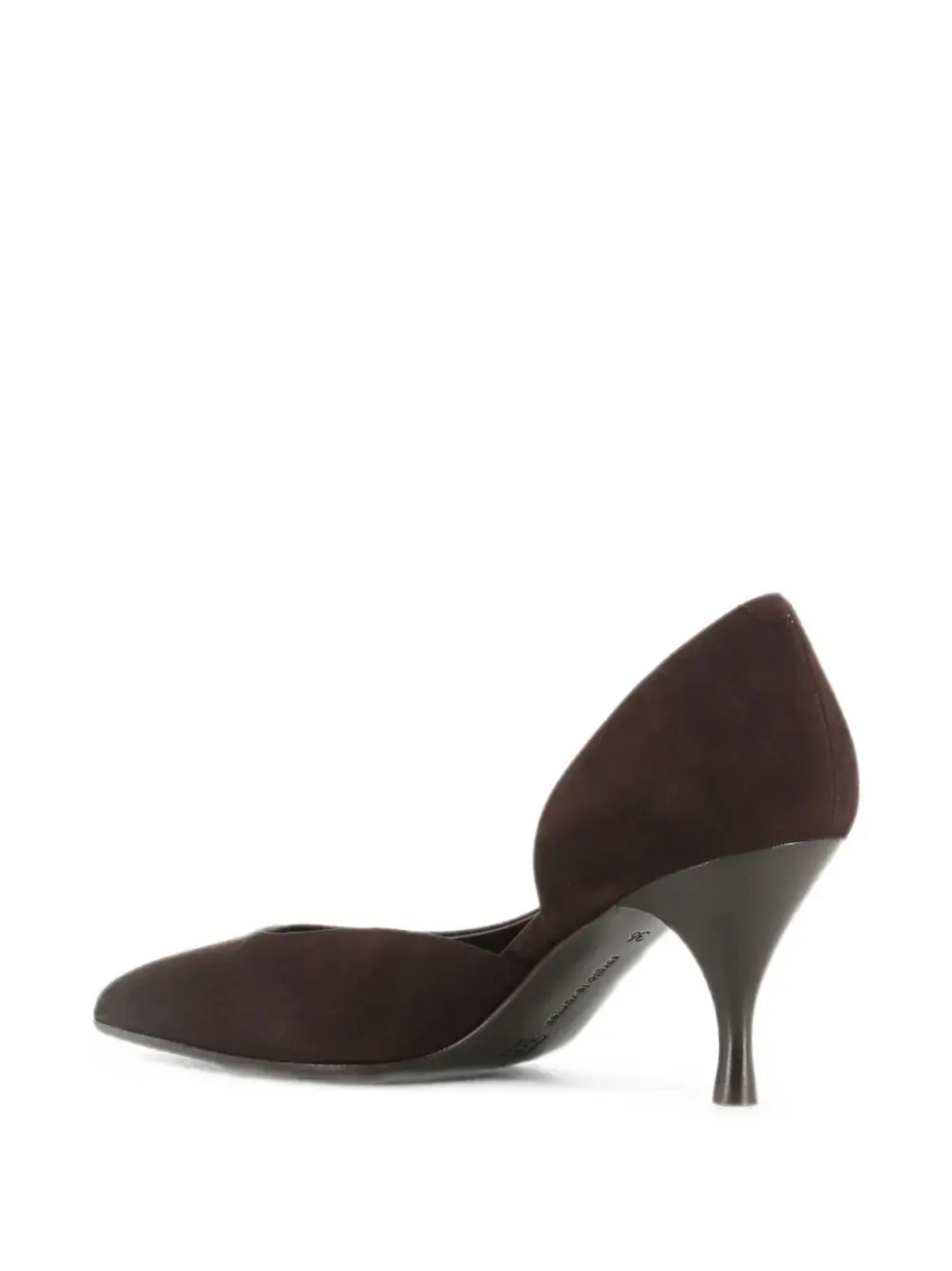 Pantofi SERGIO LEVANTESI decollete JADA67 CHOCOLATE - Img 3