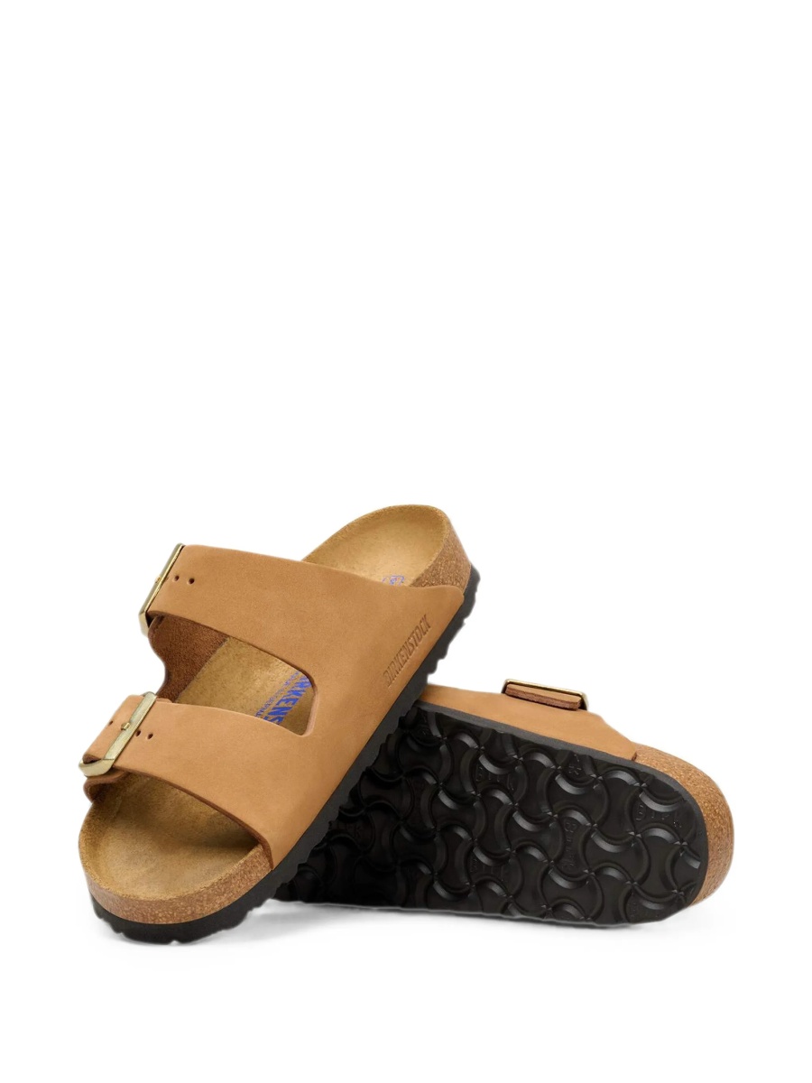 Pantofi slip-on Birkenstock arizona maro din piele - Img 4
