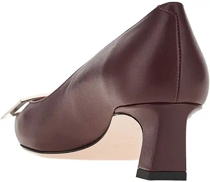 Pantofi 'Trompette' leather pumps - Img 3