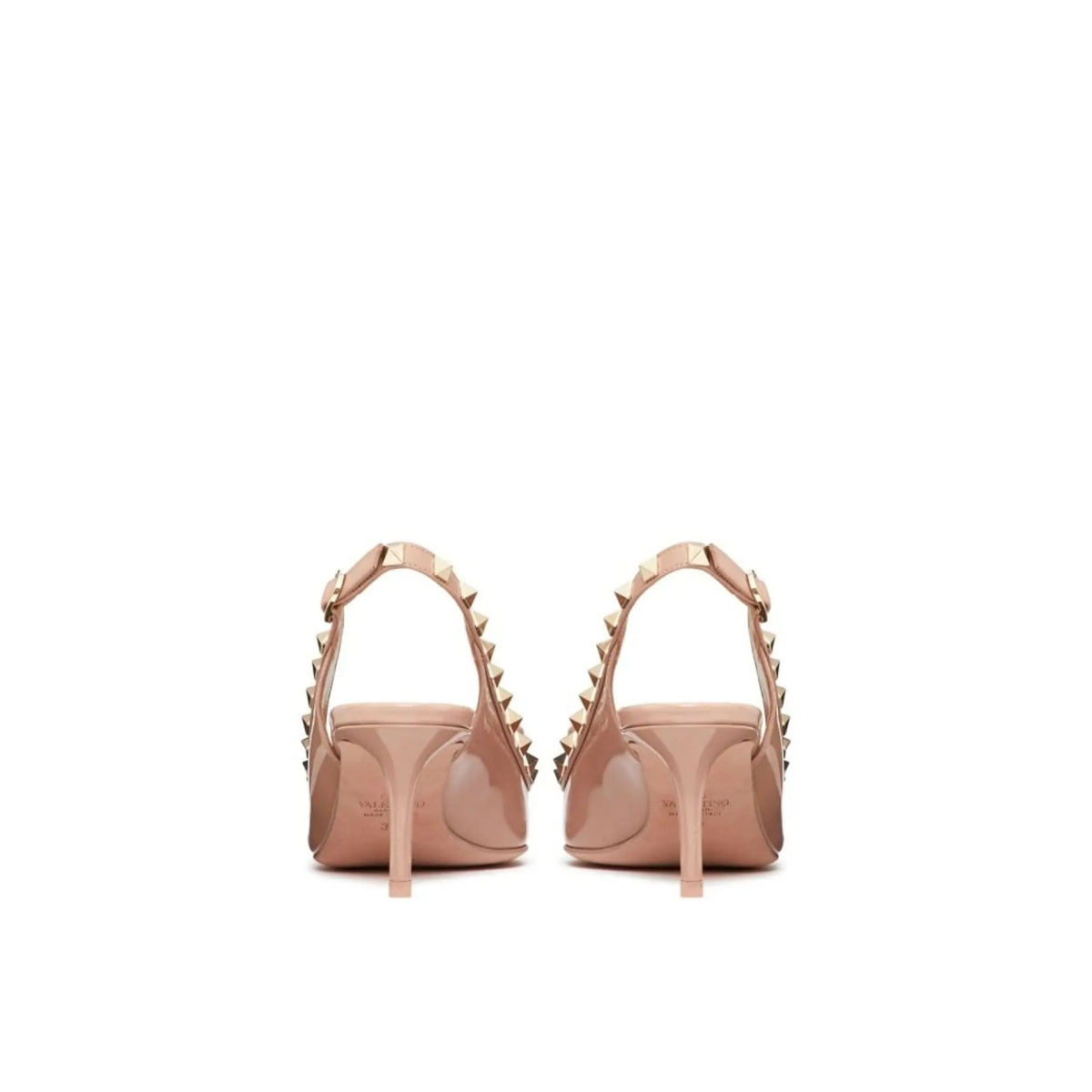 Pantofi Valentino Garavani Leather Slingback Pumps - Img 2