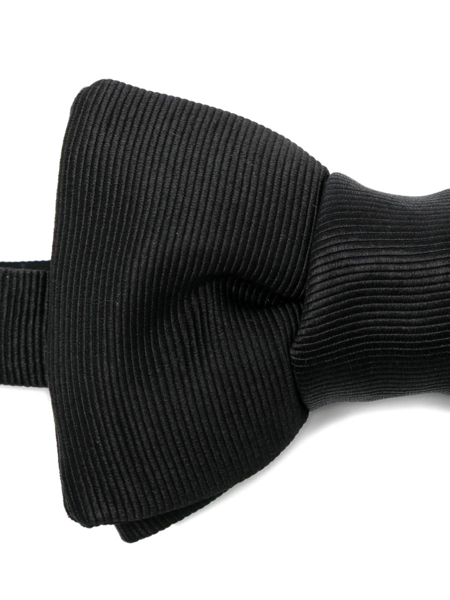 Papion Tom Ford negru din matase - Img 4