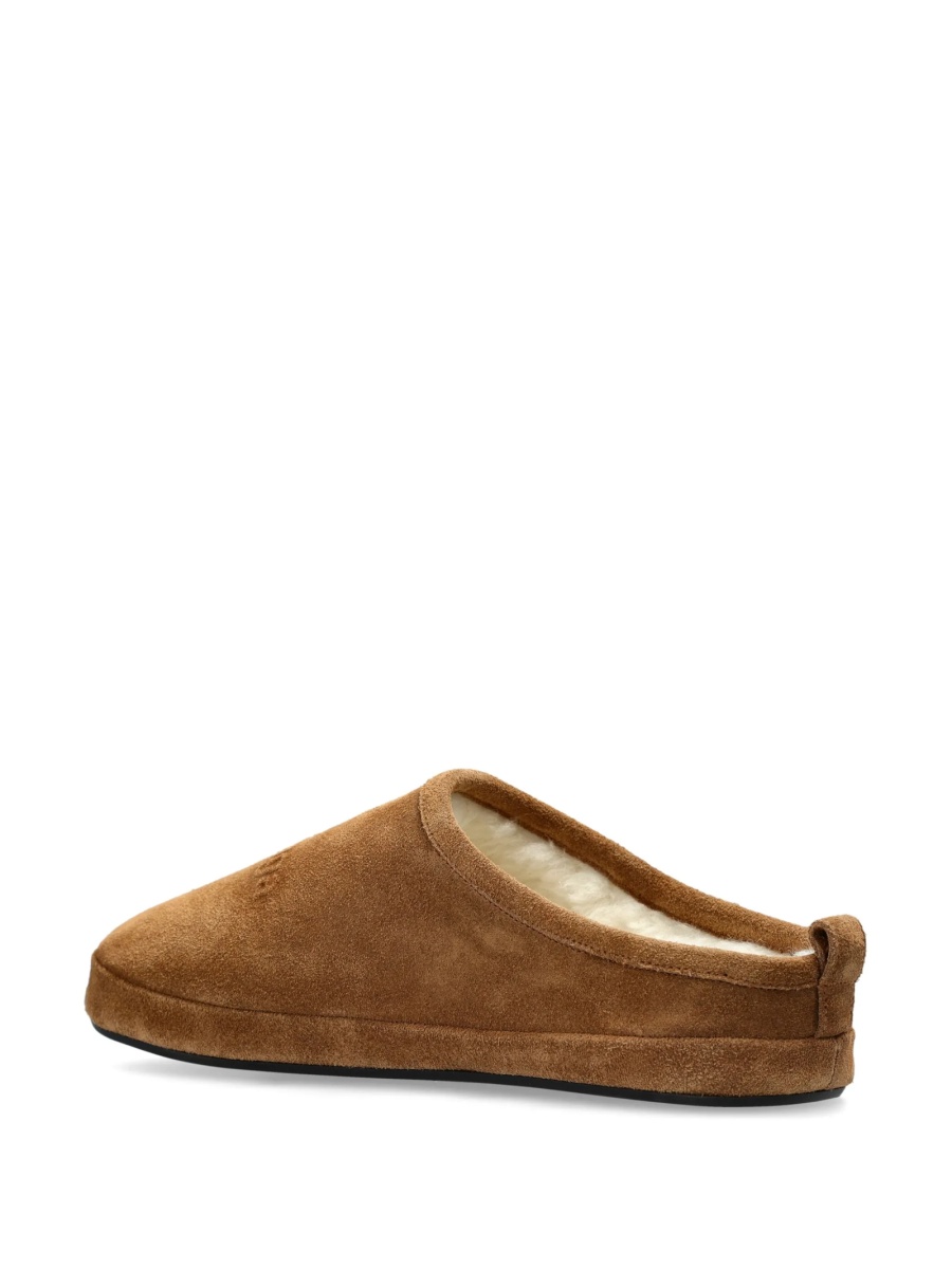 Papuci Balenciaga maro din piele - Img 3