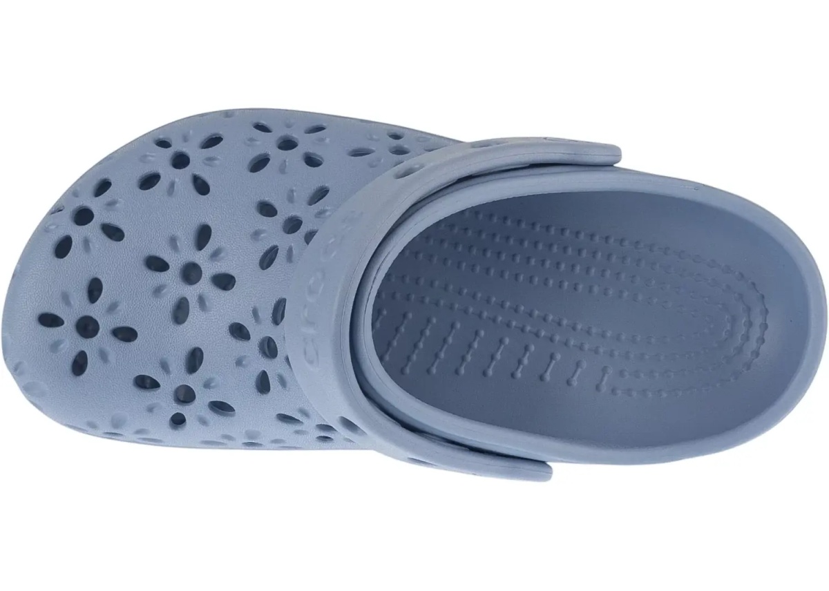 Papuci Classic Floral Cut Out Clog Kids - Img 3
