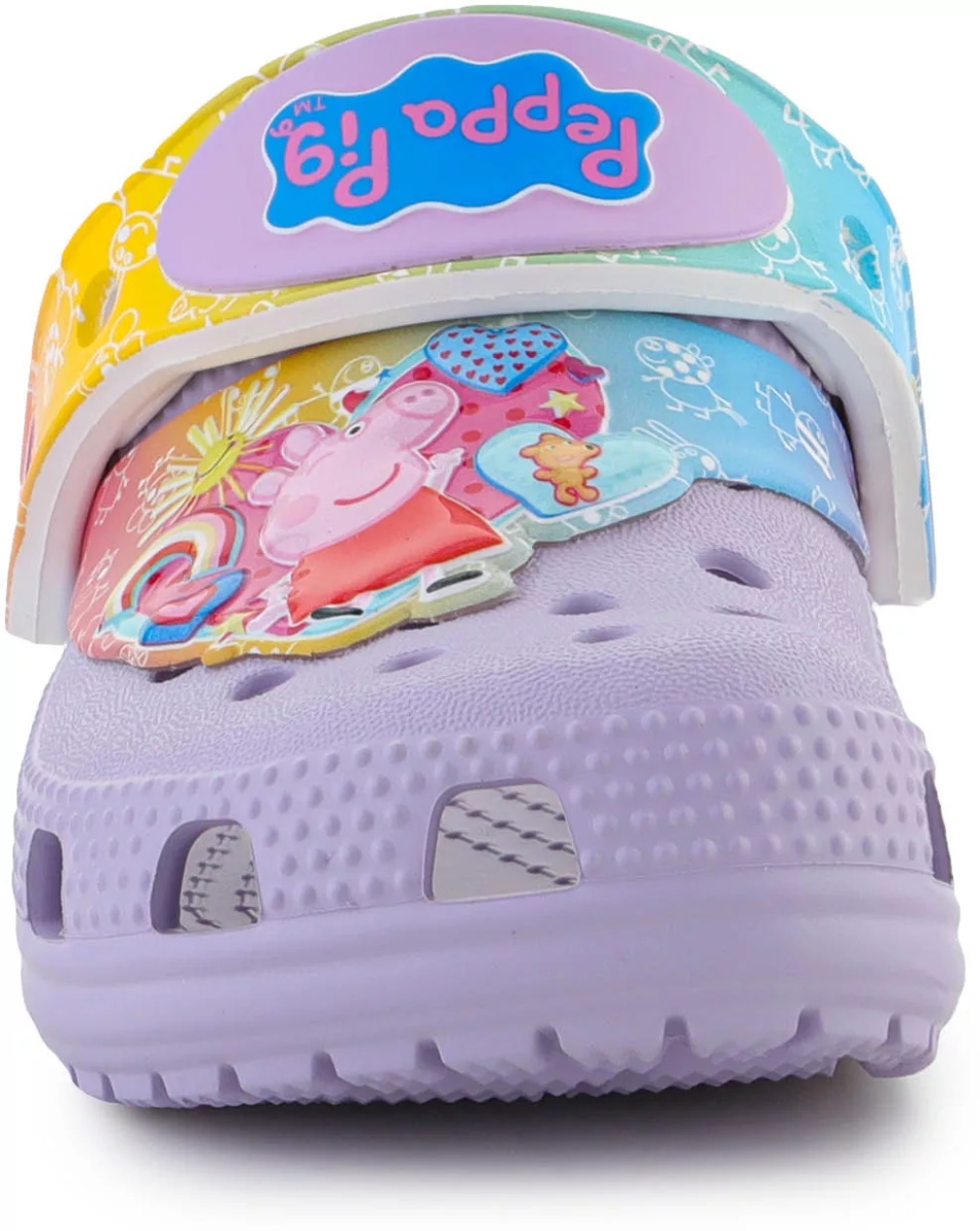 Papuci Classic Peppa Pig Clog T Lavender - Img 2