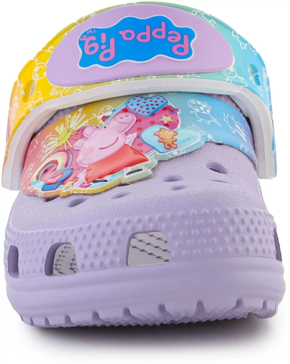 Papuci Classic Peppa Pig Clog T Lavender - Img 2