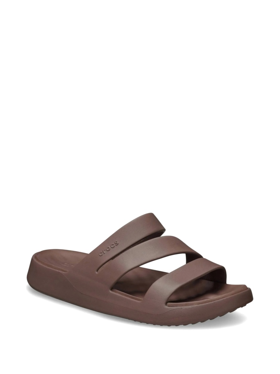 Papuci Crocs maro din termoplastic - Img 2