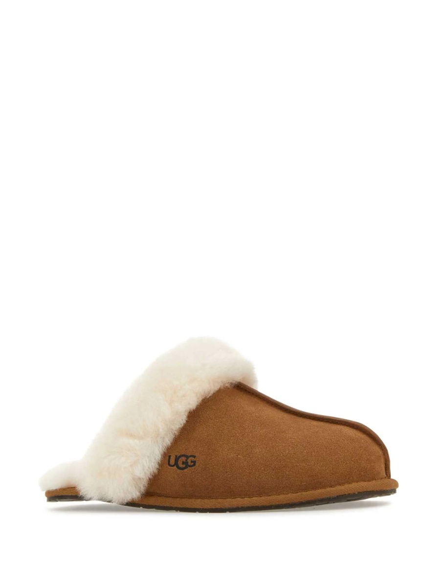 Papuci UGG maro din piele - Img 2