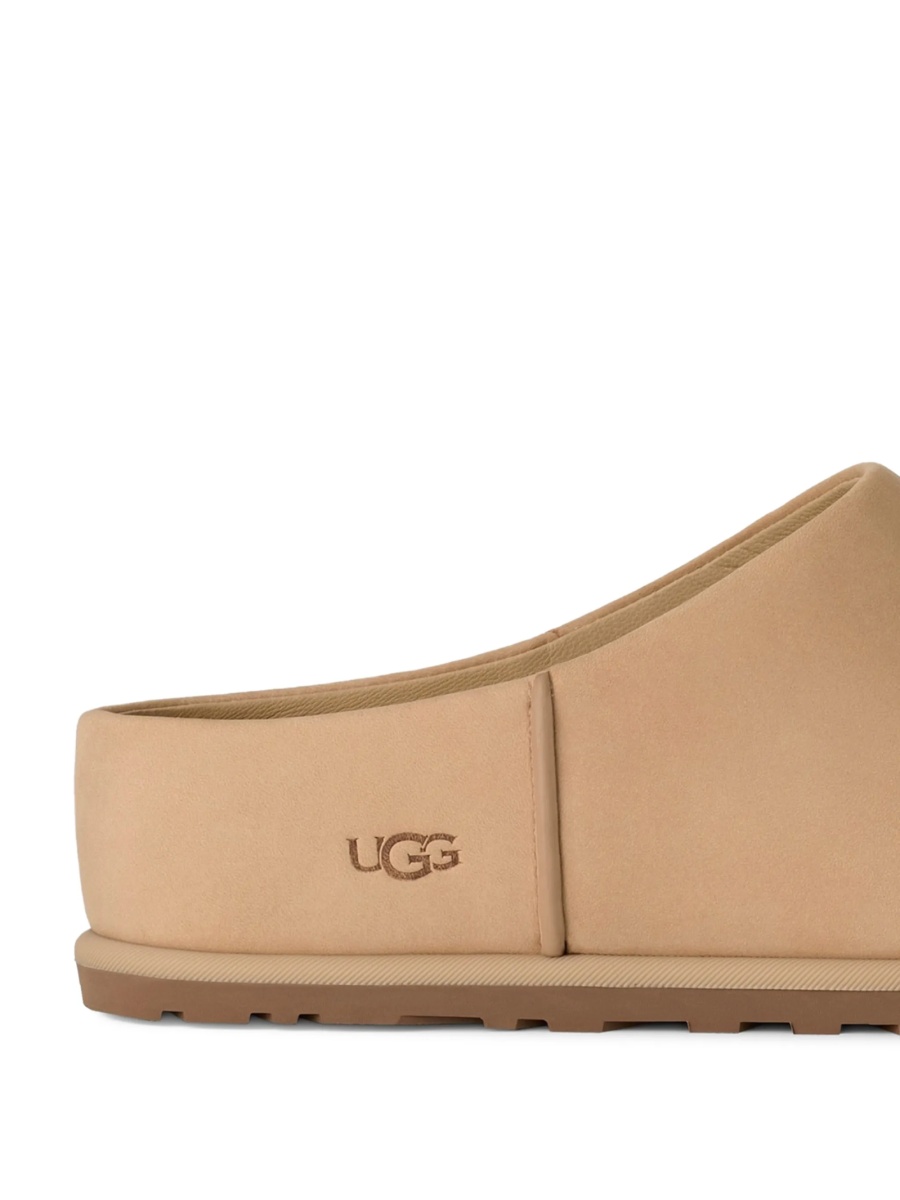 Papuci UGG neutri din piele - Img 2