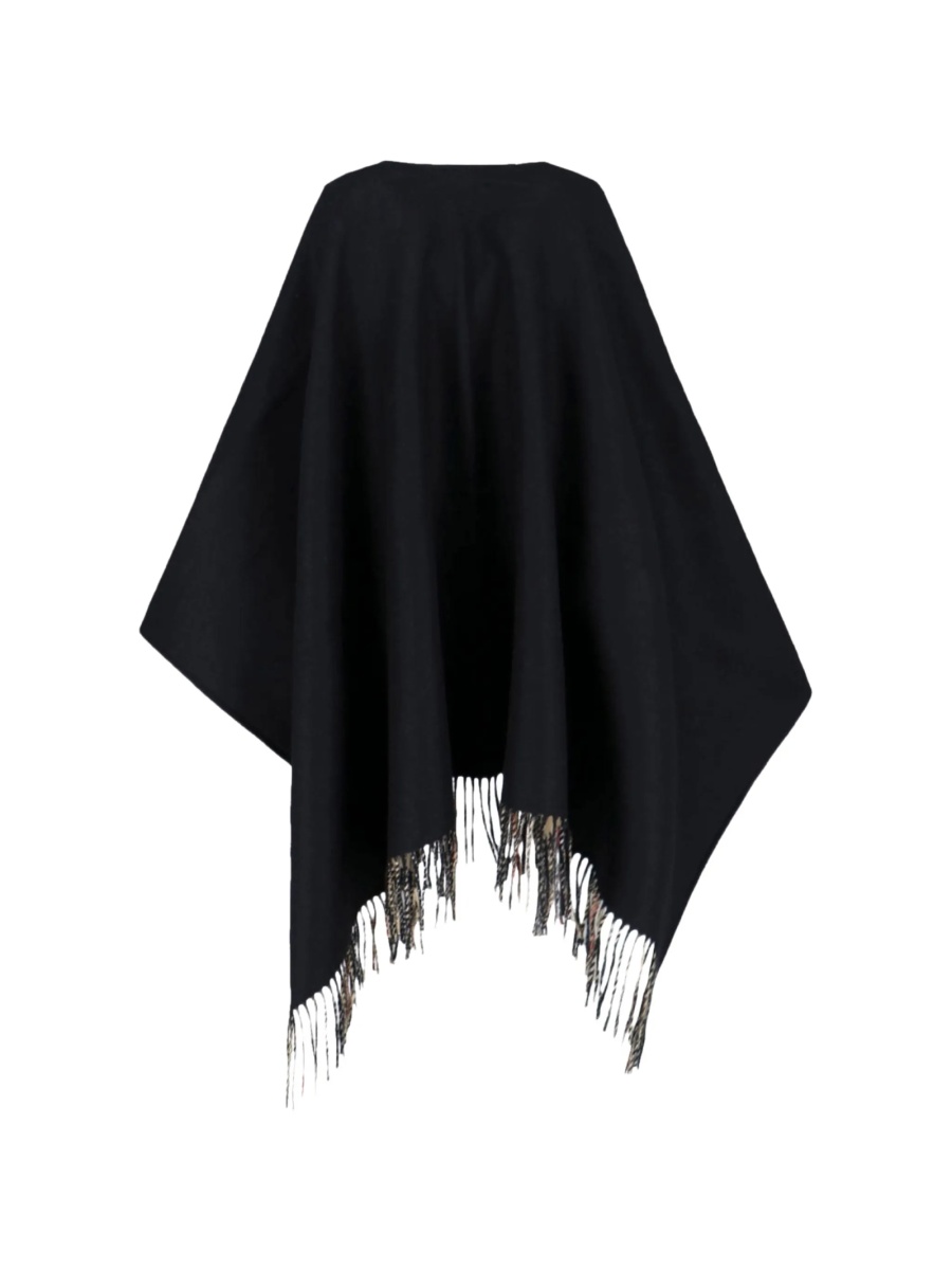 Poncho Burberry negru - Img 2
