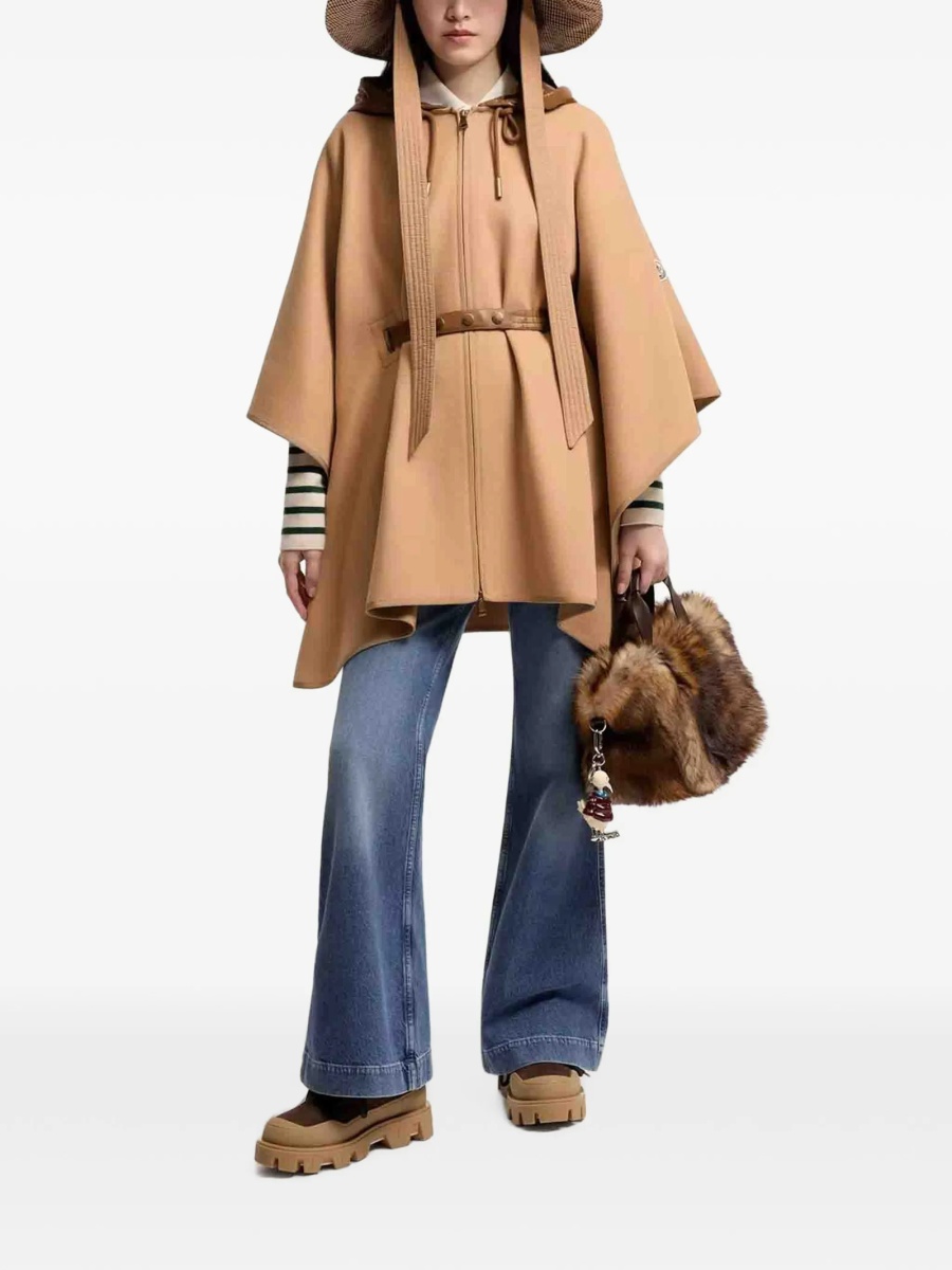 Poncho Moncler neutru - Img 2