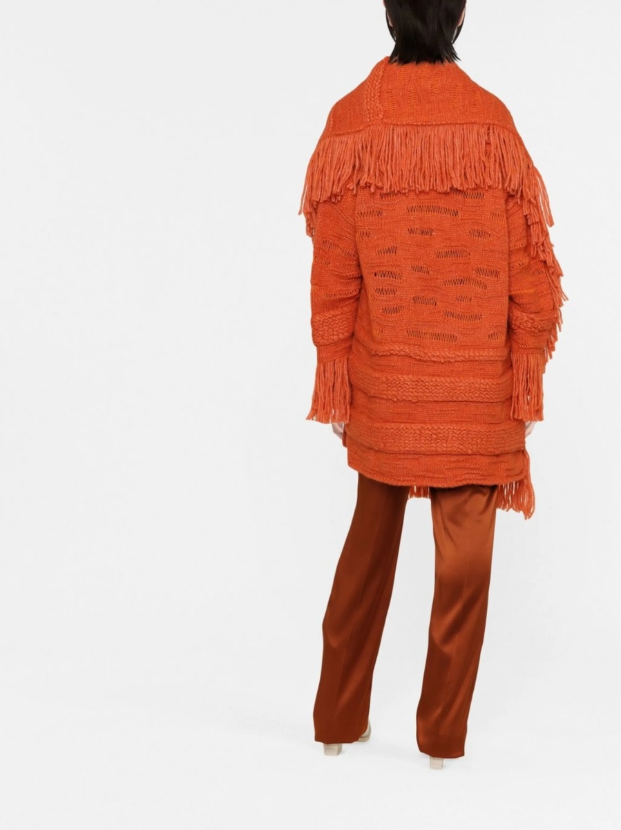 Poncho Stella McCartney portocaliu - Img 3