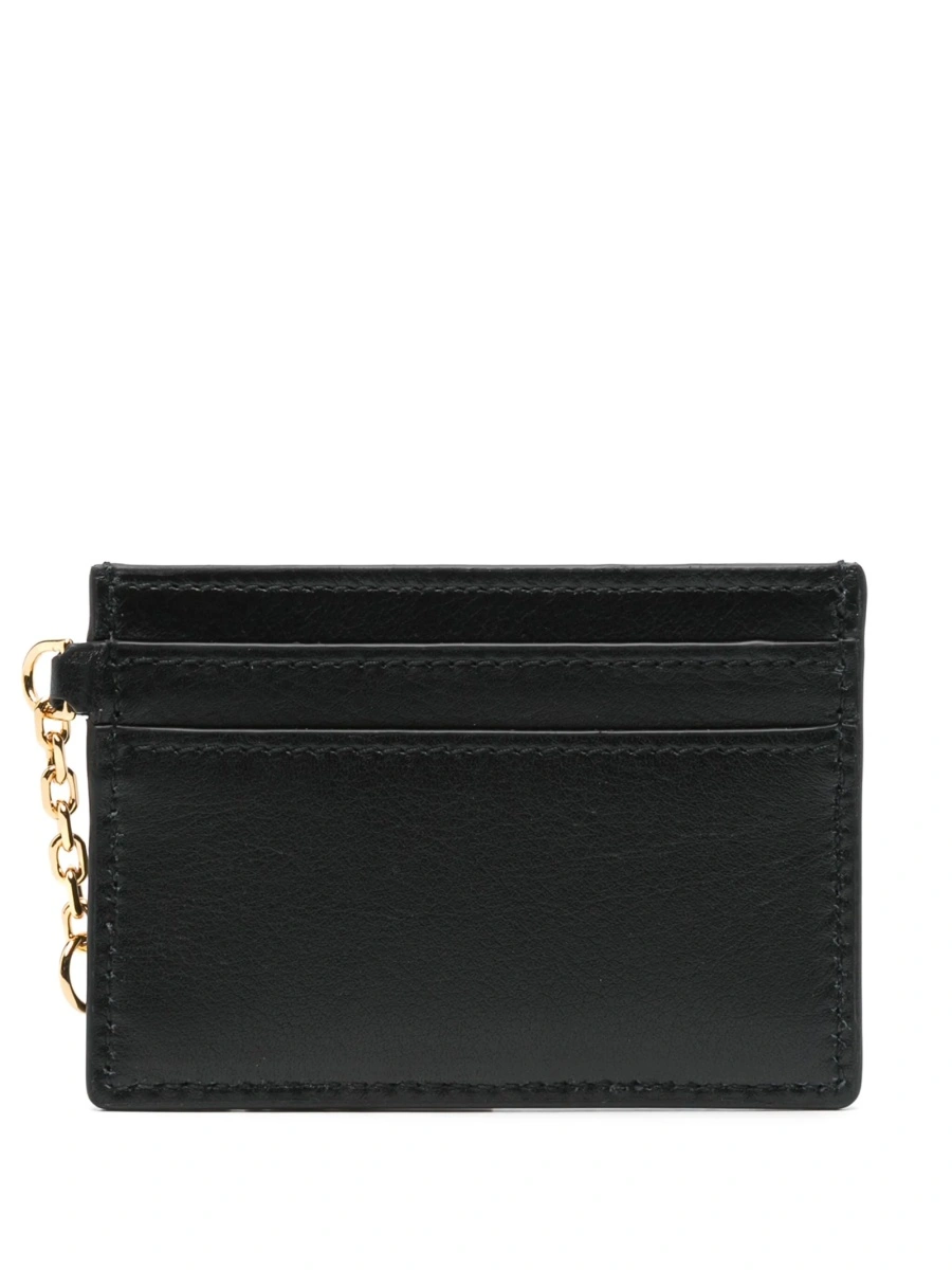 Portofel Alexander McQueen negru din piele - Img 2