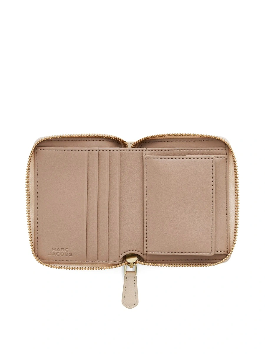 Portofel Marc Jacobs alb din piele - Img 5