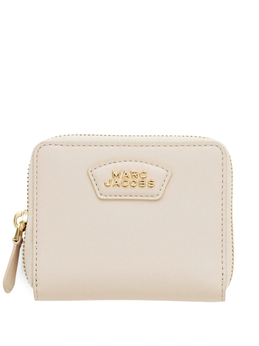 Portofel Marc Jacobs alb din piele - Img 8
