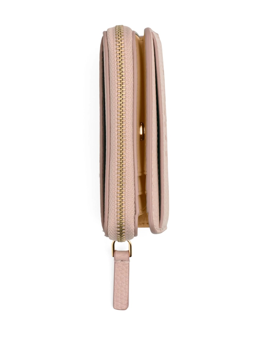 Portofel Marc Jacobs roz din piele - Img 3