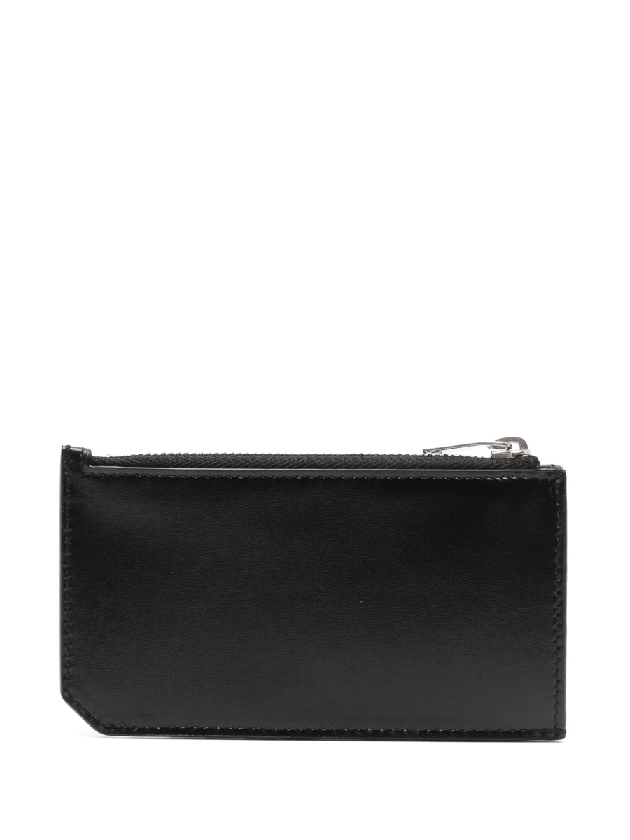 Portofel Saint Laurent negru din piele - Img 2