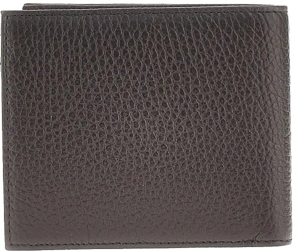 Portofele Grained leather bi-fold wallet - Img 2