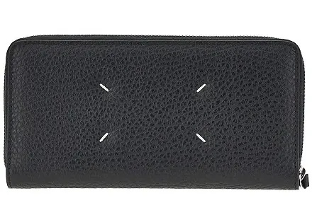Portofele Grained leather zip-around wallet - Img 2