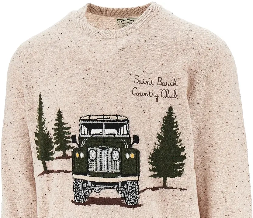Pulover 'Country Club' wool-blend sweater - Img 2