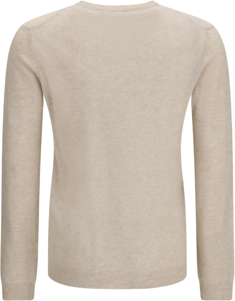 Pulover Crewneck Sweater in cashmere and linen - Img 4