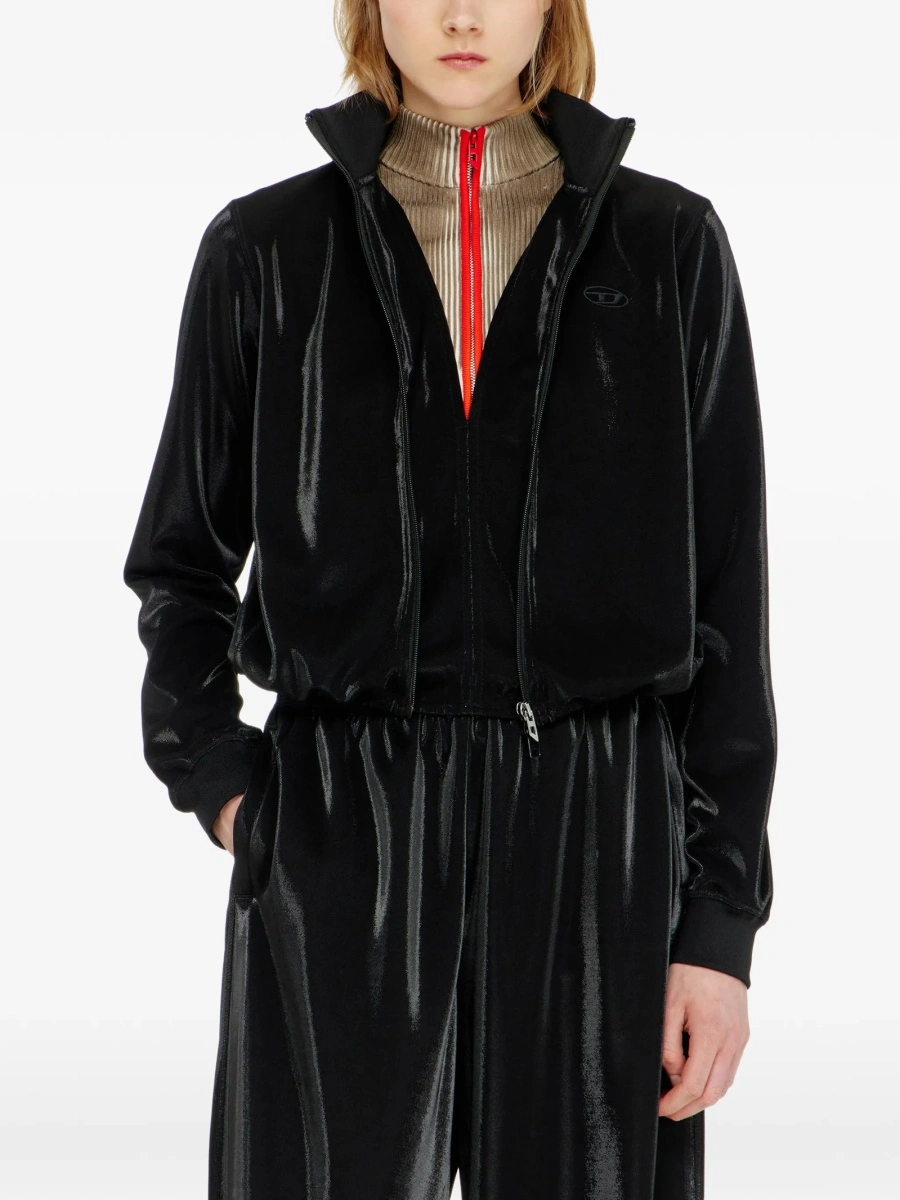 Pulover Diesel Oval D negru - Img 3