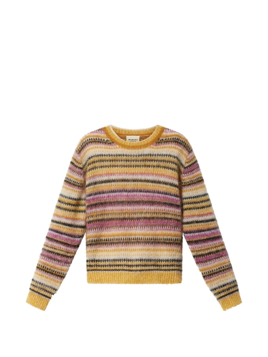Pulover Isabel Marant multicolor din lana - Img 8