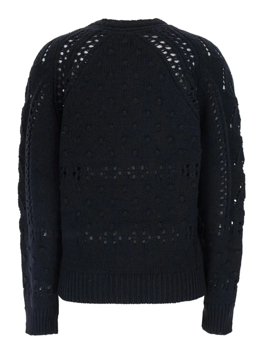 Pulover Isabel Marant negru din lana - Img 2