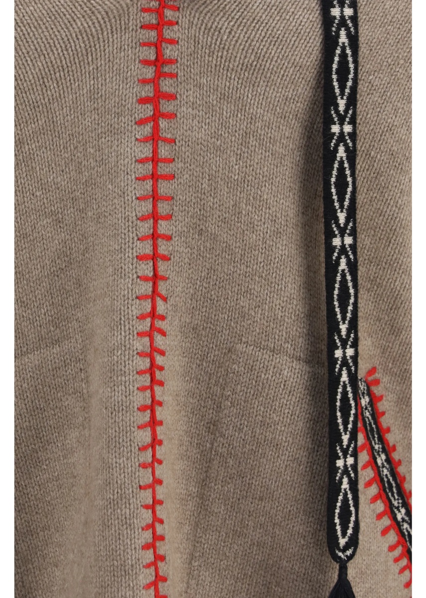 Pulover Kafti embroidered cashmere Sweater - Img 3