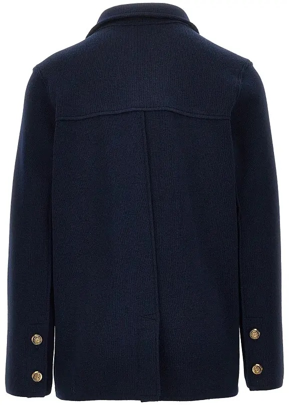 Pulover Knitted double-breasted jacket - Img 3