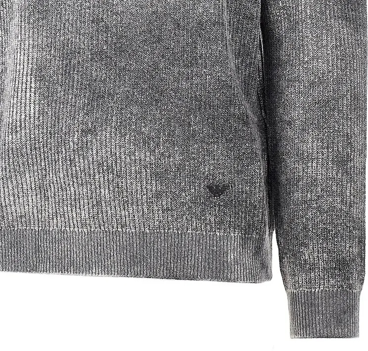Pulover Knitted sweater with faded effect - Img 2