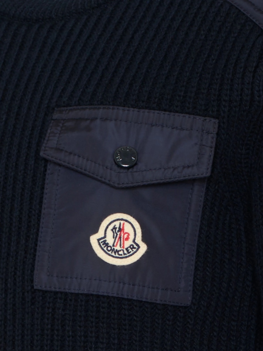 Pulover Moncler albastru - Img 3