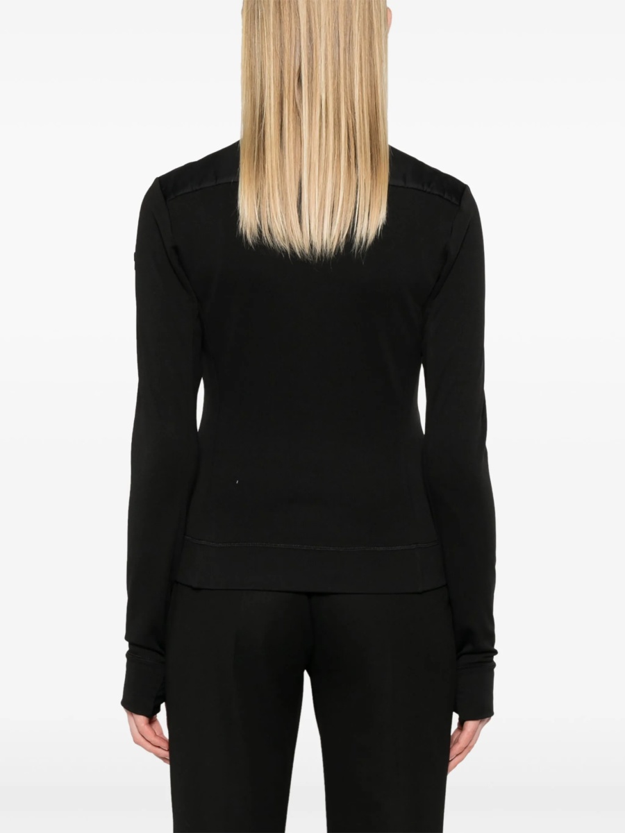 Pulover Moncler Grenoble negru din poliamida si polyester - Img 4