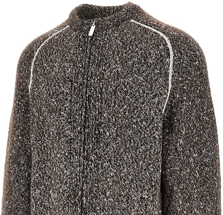 Pulover Mouliné knitted cardigan - Img 2