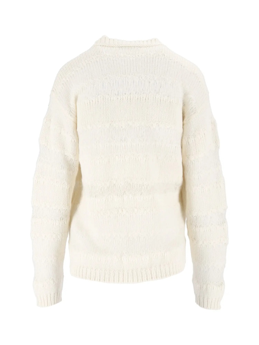 Pulover PLATINUM CREW NECK SWEATER WITH SEQUIN STRIPE - Img 3