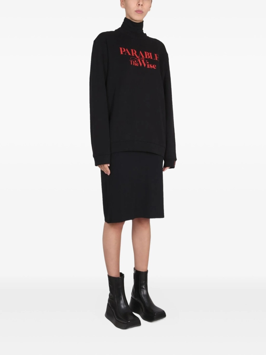 Pulover Raf Simons negru - Img 2
