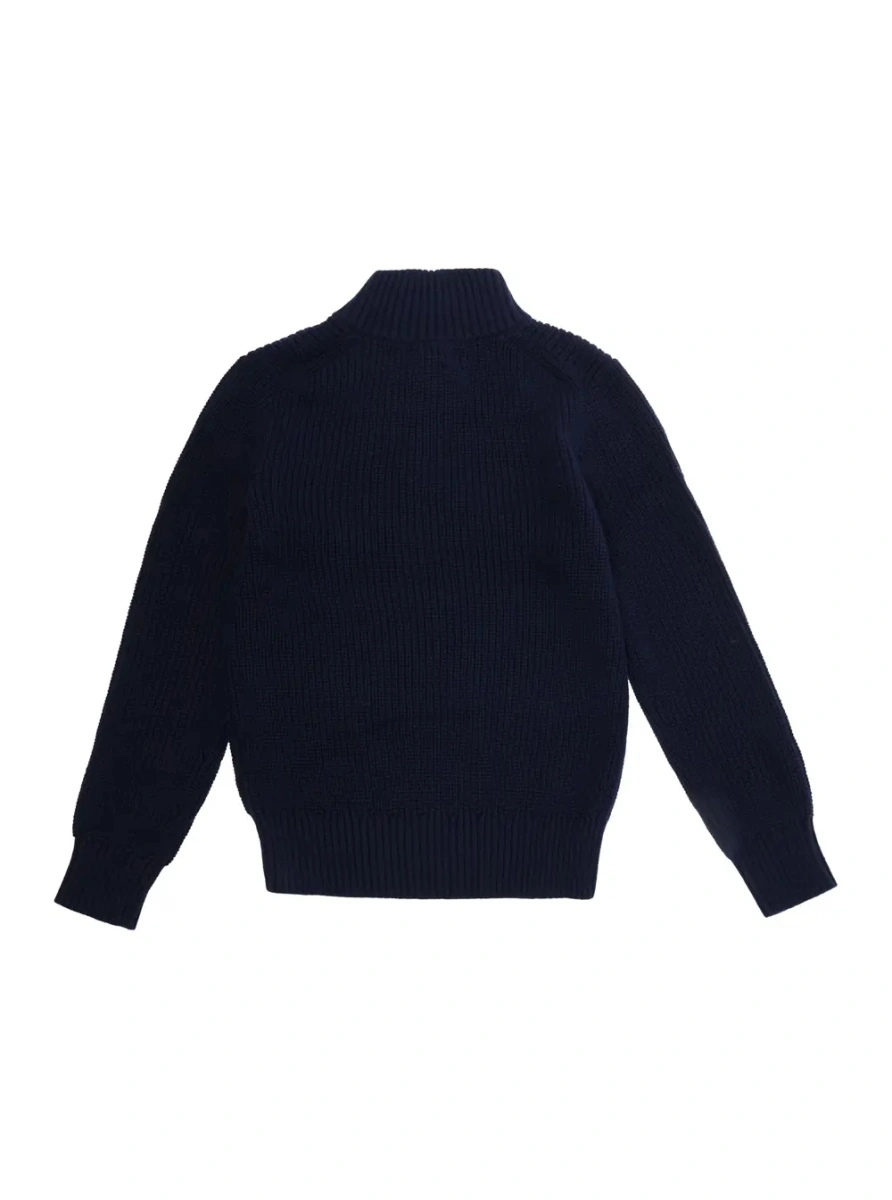 Pulover Ralph Lauren albastru din bumbac - Img 2